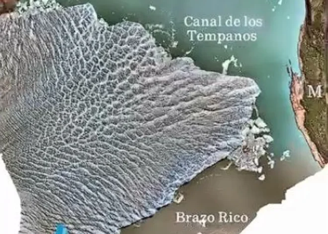 Detectan un retroceso histórico en el glaciar Perito Moreno durante este verano