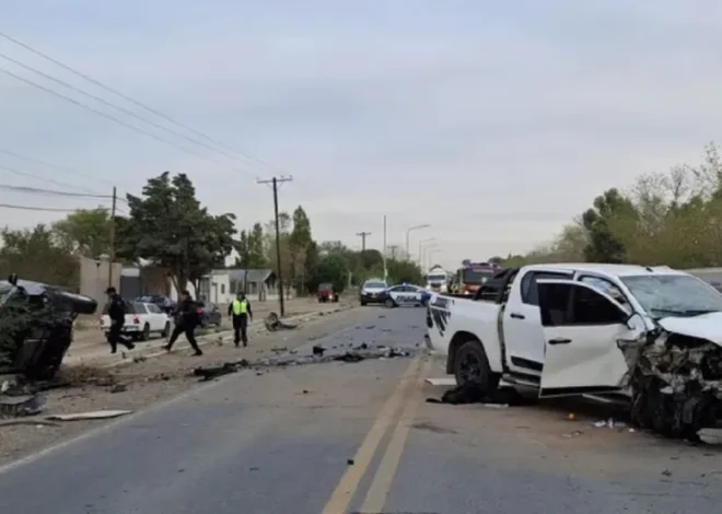 Tragedia en Plaza Huincul: un conductor alcoholizado mató a dos policías