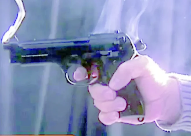 Un hombre se grabó disparando al aire en las calles de Caleta Olivia