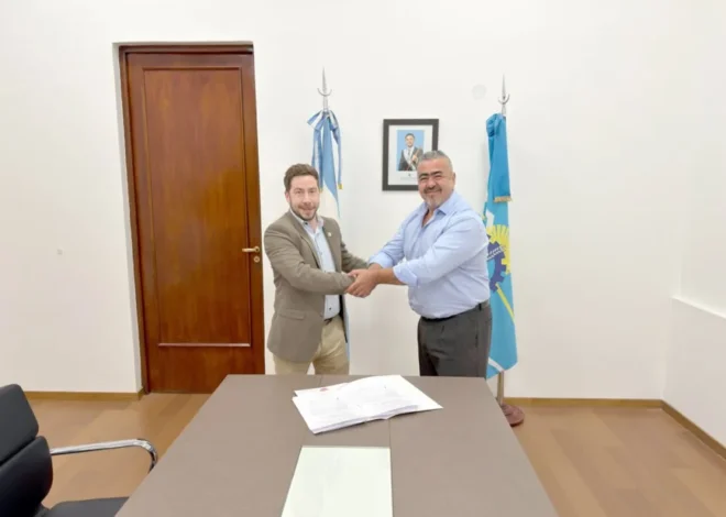 La SCPL firmó un acuerdo con el Ministerio de Seguridad del Chubut para brindar conectividad al sistema de videovigilancia en Comodoro