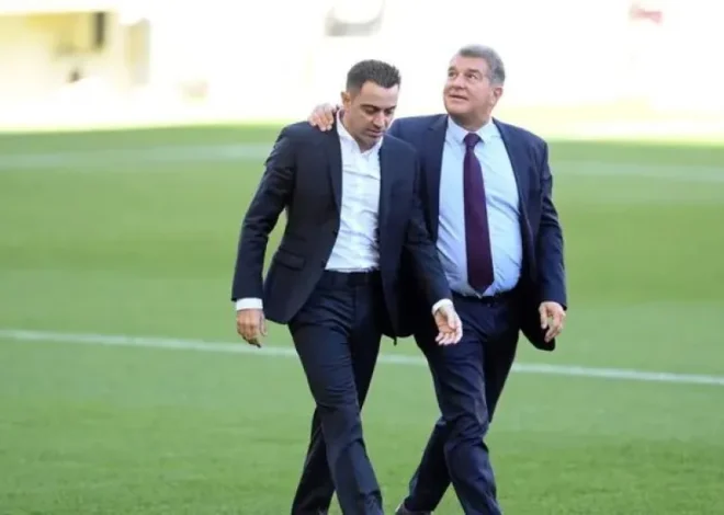 Xavi acusó de mentiroso a Laporta por Messi