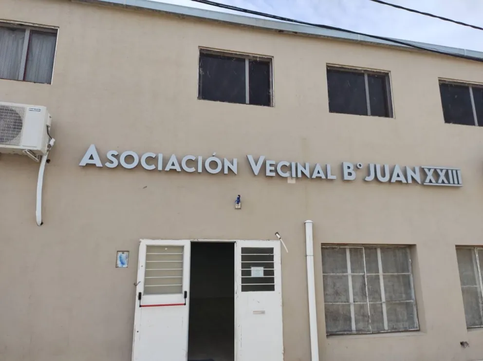 Juan XXIII: inician las actividades en la vecinal mientras aguardan el avance de obras