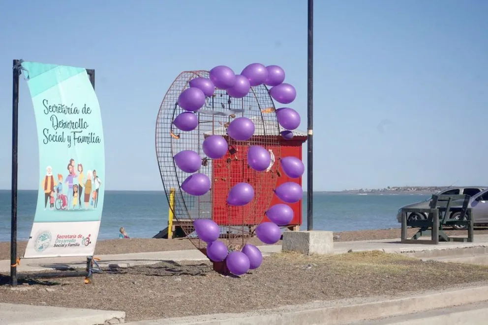 Nuevo espacio público: el Paseo de la Mujer fue inaugurado en Playa Unión