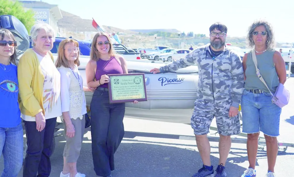 Emotivo homenaje a Natalia Picasso, la primera guardavidas de Comodoro