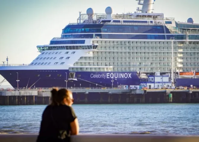 El Celebrity Equinox completó su última escala de la temporada y ya anunció su regreso a Chubut 
