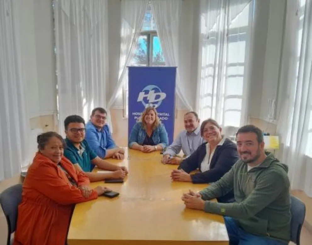 Autoridades provinciales se reunieron en el hospital de Puerto Deseado