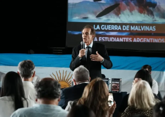 Estudiantes de Trelew participaron de la jornada “Malvinizando Chubut” junto a veteranos y protagonistas de la Gesta de 1982