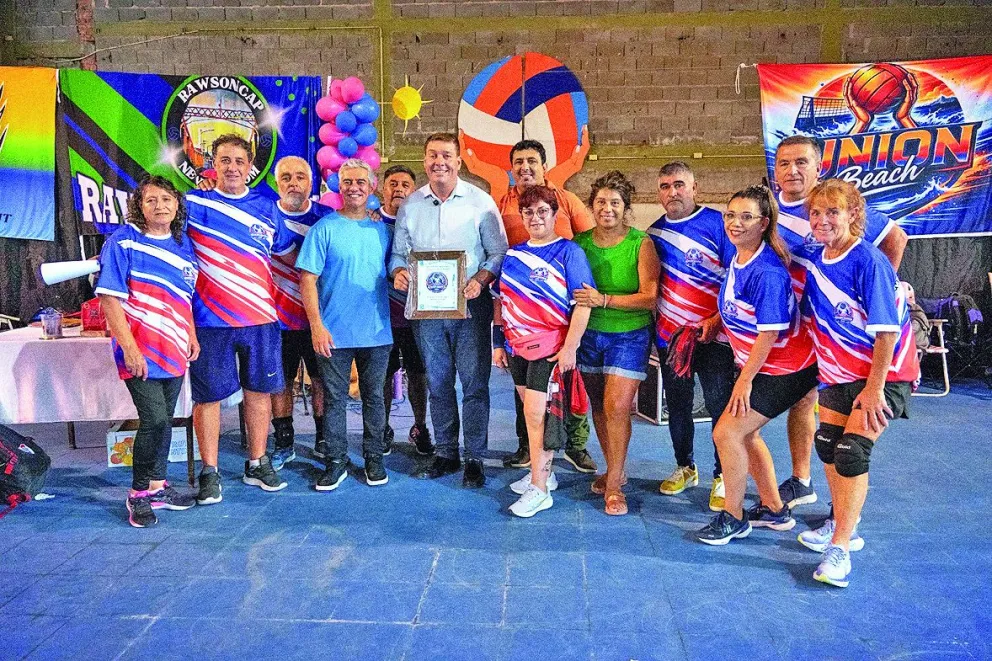 Biss inauguró la primera liga municipal de Newcom en la provincia