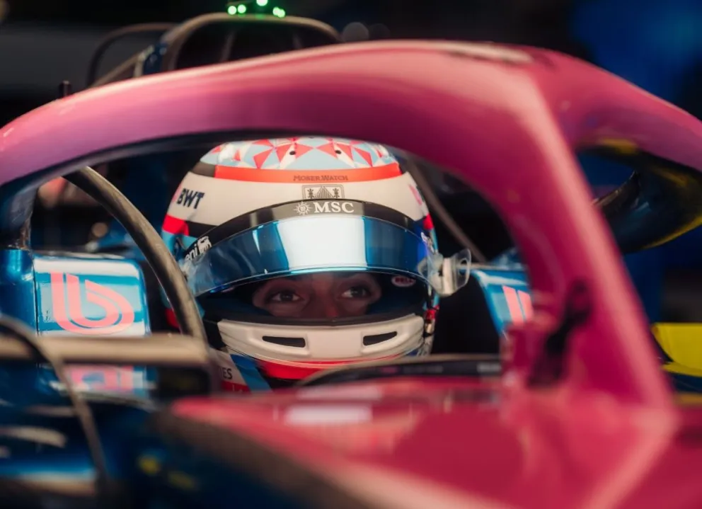 Franco Colapinto fue 15° en la práctica libre