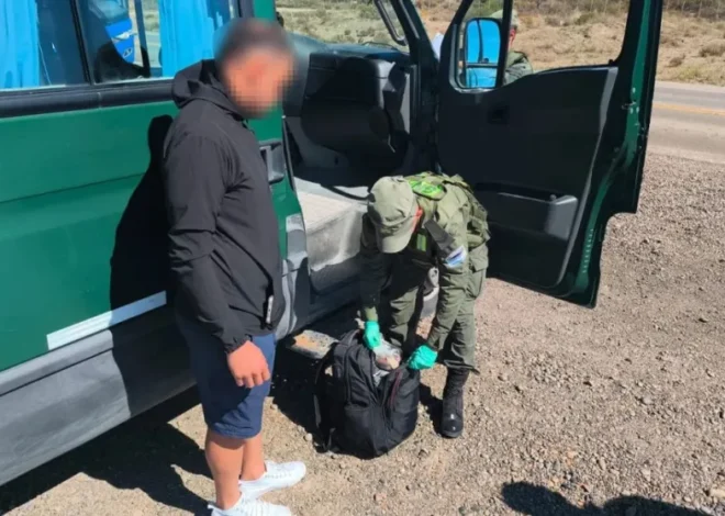 Gendarmería incautó en Comodoro 24 puntas de flechas de pueblos originarios y una madera fosilizada