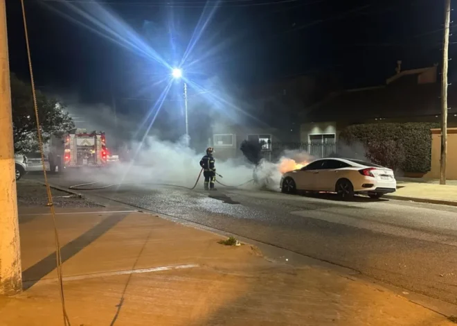 Incendiaron un vehículo en el barrio Pueyrredón