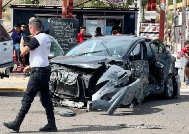 Impresionante choque: investigan exceso de velocidad y uso de celular