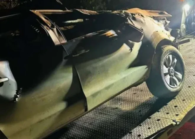 Trevelin: un adolescente de 16 años volcó una Hilux y su acompañante está internado