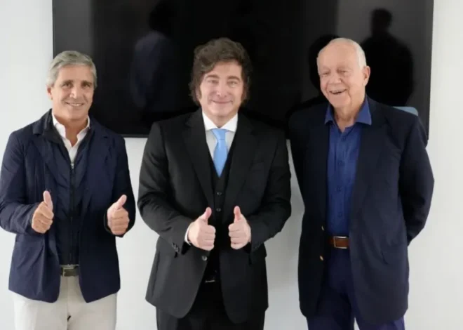 Olivos: Milei y Caputo analizaron inversiones con Herbert Allen Jr.