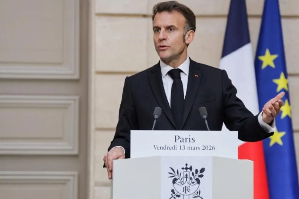 Macron afirma que Francia no participará en las operaciones en el estrecho de Ormuz