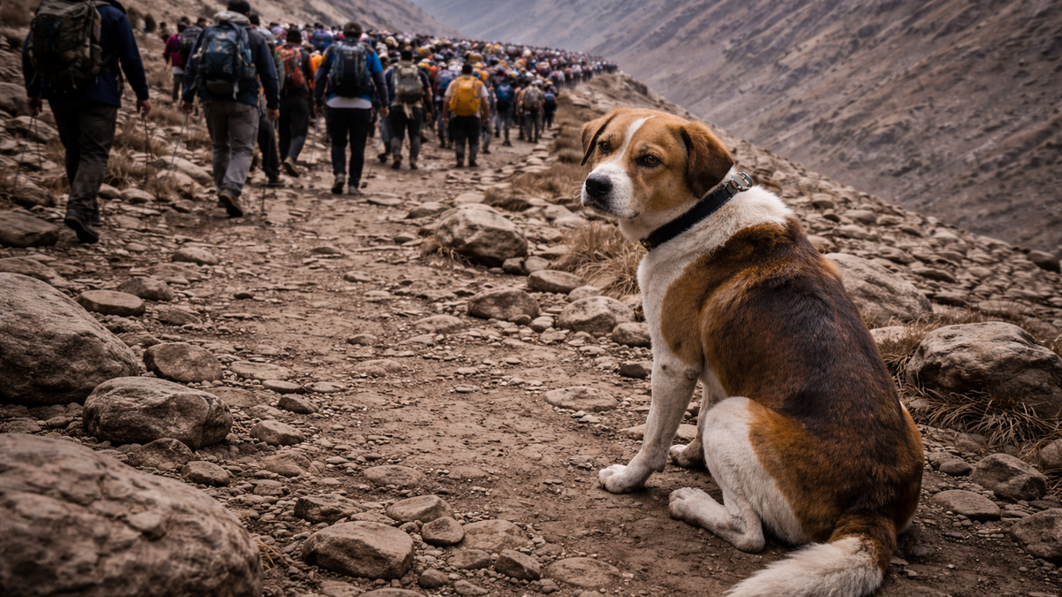 Punta Corral: multas de .700.000 por abandonar mascotas durante la peregrinación
