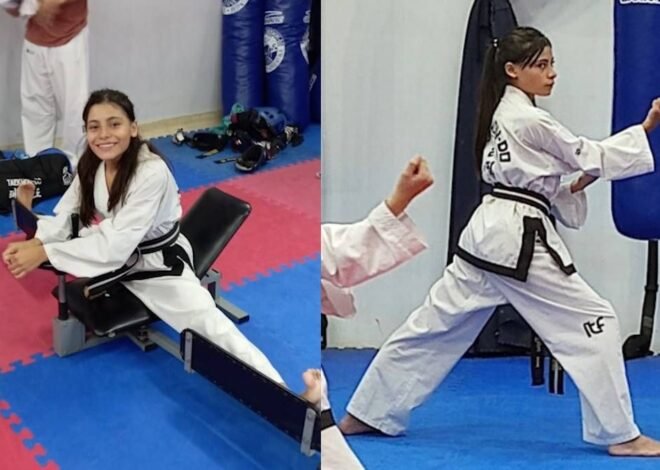 Una joven jujeña de 12 años se destaca en taekwondo y busca llegar al Mundial