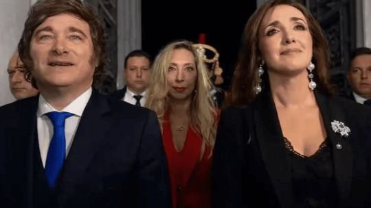 El empujón de Victoria Villarruel a Karina Milei en la apertura de sesiones del Congreso