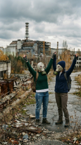 Amigas tóxicas, la historia de un grupo de mujeres que decidieron quedarse en Chernobyl