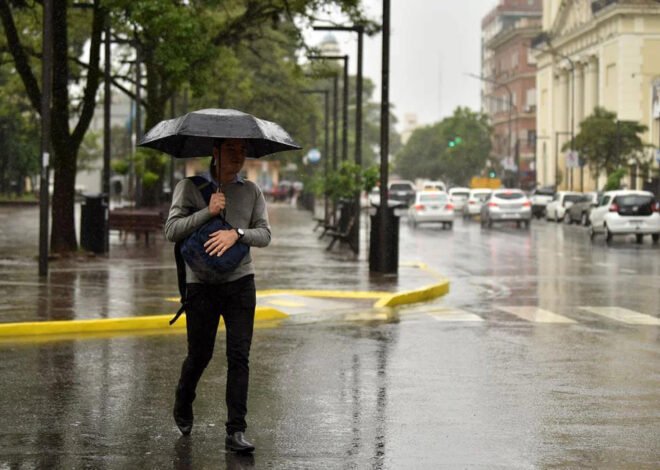 Clima en Tucumán: la lluvia marcará toda la jornada de este jueves
