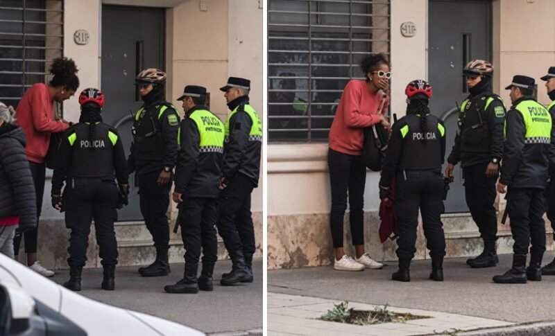 Procedimiento preventivo en el centro tucumano: decomisaron elementos cortantes a una persona conocida como “Celeste”