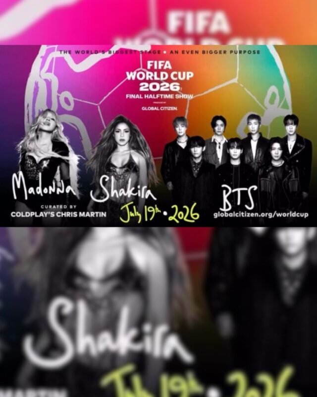 Shakira, Madonna y BTS protagonizarán el primer show de medio tiempo en una final del Mundial