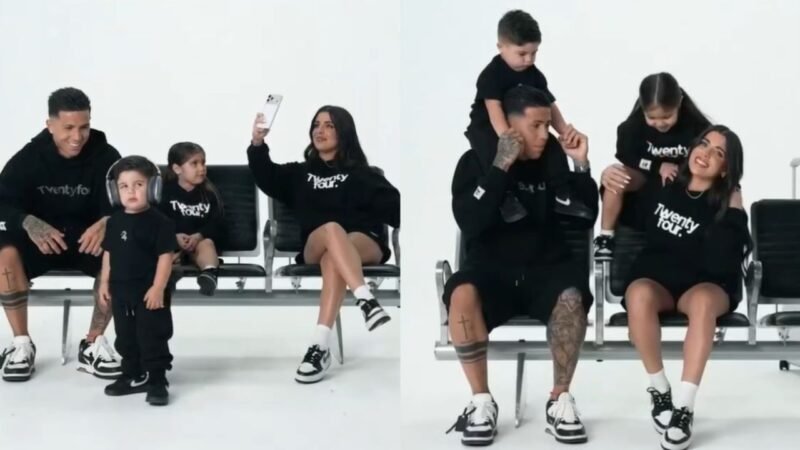 Enzo Fernández y Valentina Cervantes lanzaron su marca de ropa “Twentyfour” con precios y venta online