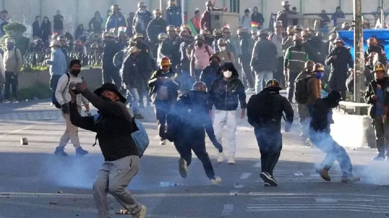 Estados Unidos advirtió por “un golpe de Estado en marcha” en Bolivia en medio de la crisis política