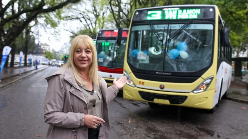 Rossana Chahla presentó un plan para reorganizar el transporte público y recuperar pasajeros en San Miguel de Tucumán