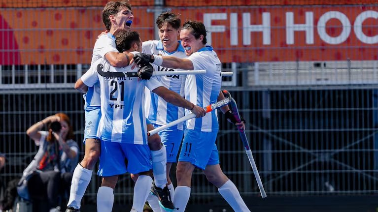 ¡Los Leones están en semifinales! Argentina venció 5-3 a India y enfrentará a Alemania