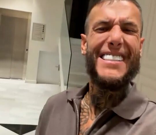 Alex Caniggia reapareció con un bizarro video para respaldar a Charlotte y arremeter contra Sol Abraham