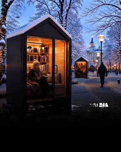 El modelo finlandés que convierte la lectura y los espacios cálidos en refugios contra el frío y el estrés