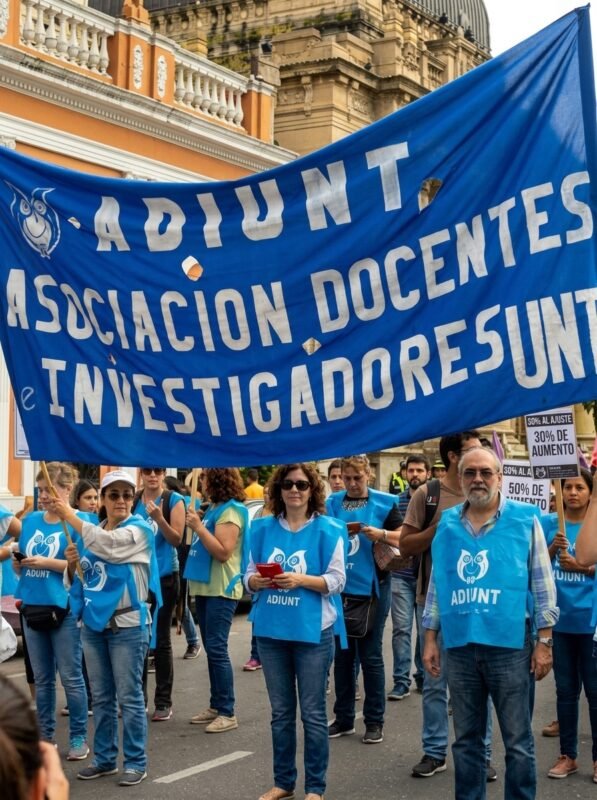 Paro de 24 horas en las universidades públicas: docentes de la UNT se suman a la medida
