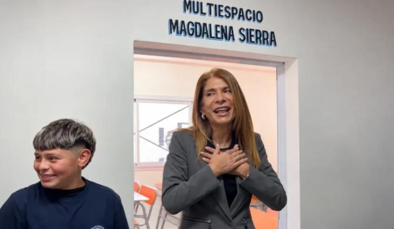 Polémica por la intendenta Magdalena Sierra tras inaugurar una sala escolar con su propio nombre: piden un sumario administrativo Polémica por la intendenta Magdalena Sierra tras inaugurar una sala escolar con su propio nombre: piden un sumario administrativo