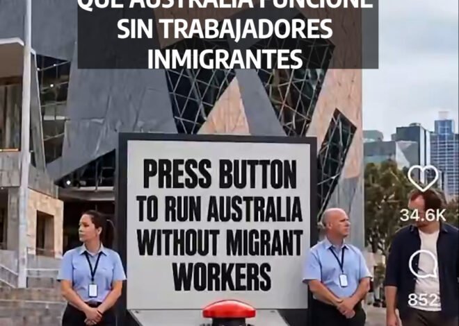 Una impactante campaña muestra cómo colapsaría Australia sin la mano de obra de los inmigrantes