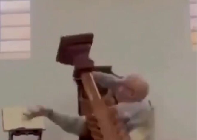 Milagro en Colombia: un sacerdote se salvó de ser aplastado por un enorme crucifijo en plena iglesia