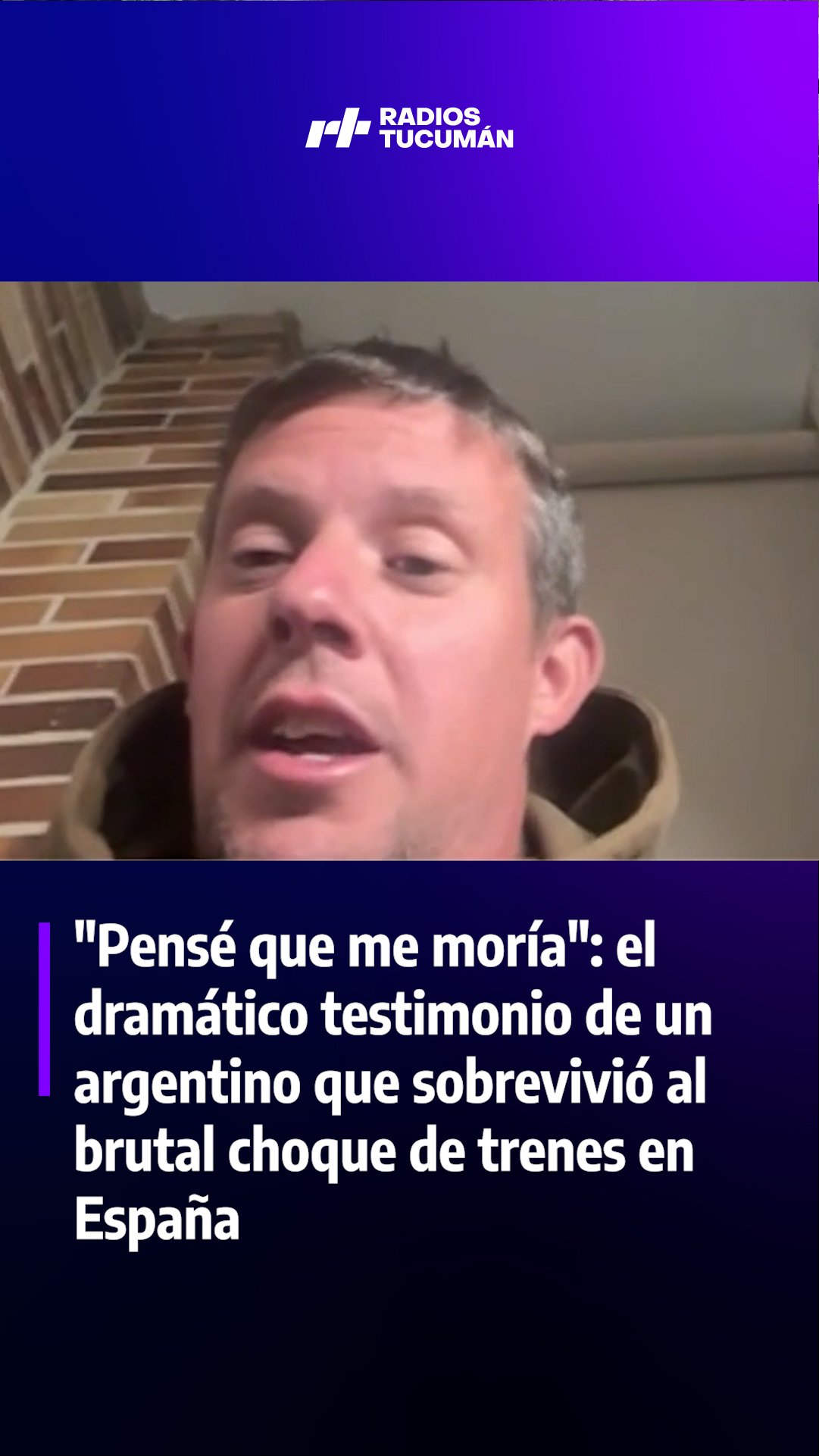 “Pensé que me moría”: el testimonio de un argentino que viajaba en uno de los trenes que chocó en España