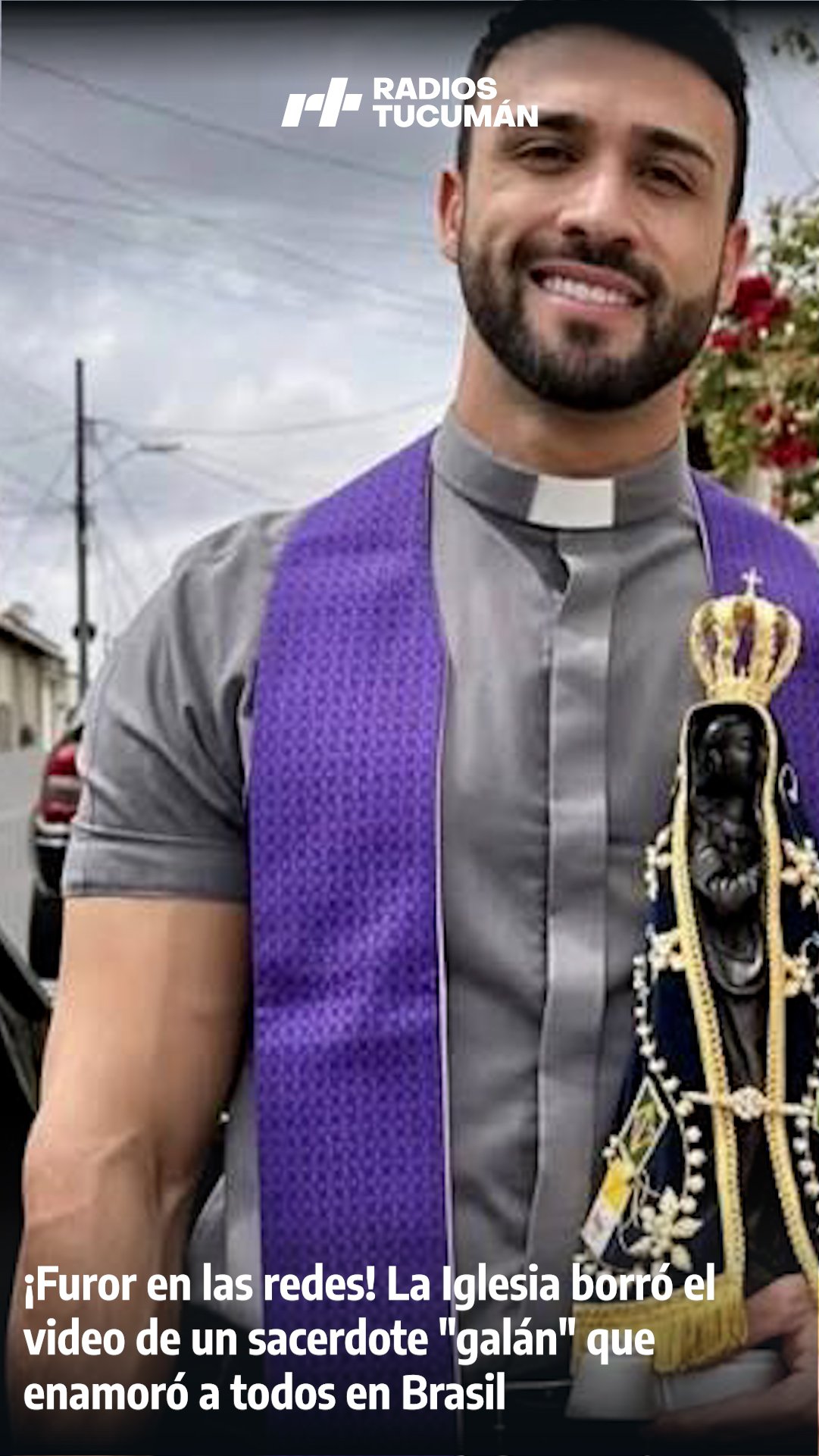 El fenómeno de João Paulo, el “sacerdote galán” que revolucionó las redes en Brasil y obligó a la Iglesia a borrar un video viral