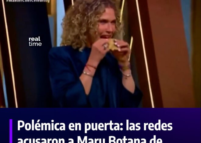 Continúa la polémica por la actuación de Maru Botana al probar los platos en MasterChef: esta vez simuló y no lo comió